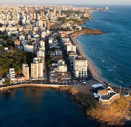 Flat Luxo Bem Localizado No Bairro Da Barra Salvador Exterior foto