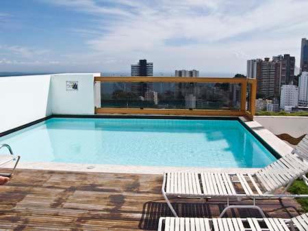 Flat Luxo Bem Localizado No Bairro Da Barra Salvador Exterior foto